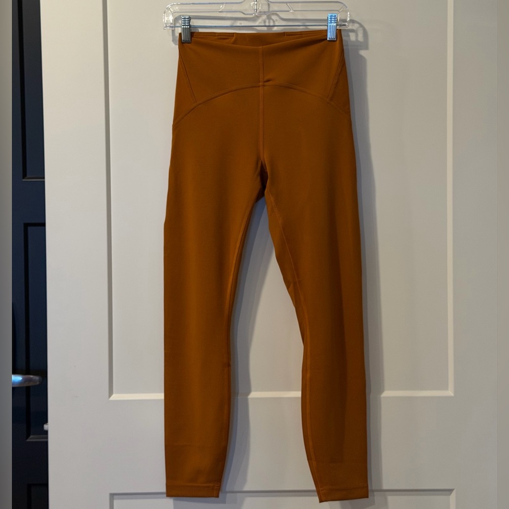 Lululemon | Rust Orange High-Waisted Leggings
